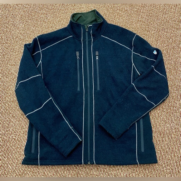 Men’s XXL Kuhl Interceptr Full Zip Technical Hybrid Fleece Sweater Jacket - Picture 4 of 14